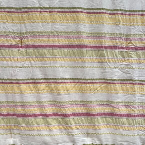 Croscill Home Juliana Reversible Comforter Pillow Sham Set Full Size Yellow - Picture 8 of 14